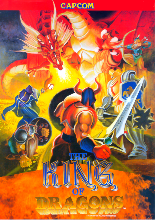 The King of Dragons (World 910711) Game Cover